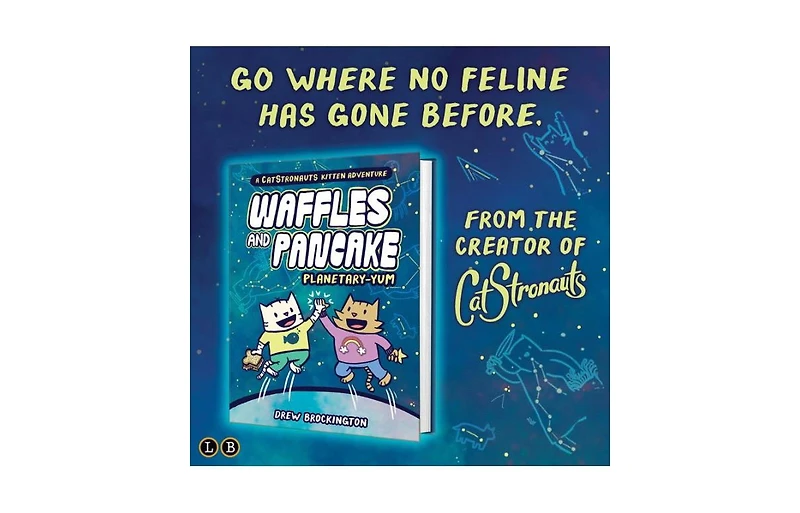 Waffles and Pancake- Planetary-yum by Drew Brockington