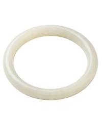 1994 — Off white thin jade bangle