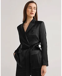 Lilysilk Women's The Alpina Formal Silk Blazer