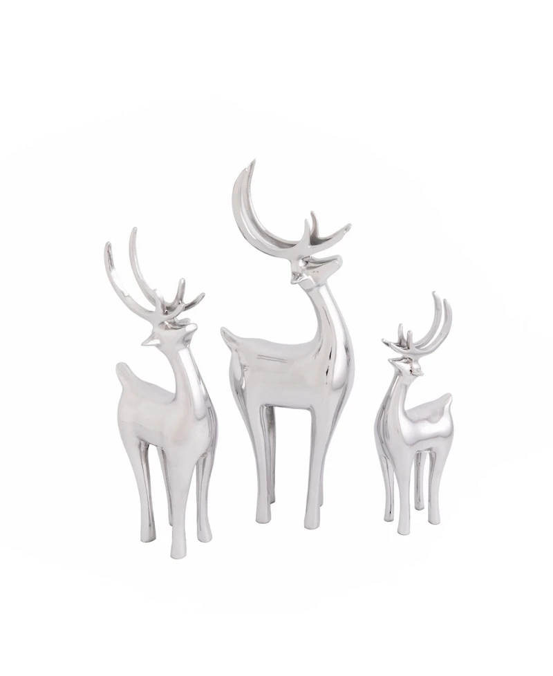 Nambe Vintage-Like Reindeer Set of 3