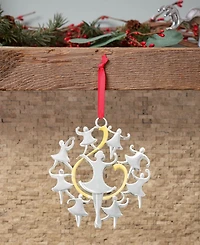 Nambe Twelve Days of Christmas Ornament, 9 Ladies Dancing