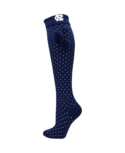 Women's ZooZatz Navy North Carolina Tar Heels Knee High Socks