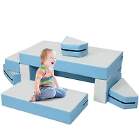 4-in-1 Crawl Climb Foam Shapes Playset Softzone Toy Kids Toddler Preschoolers