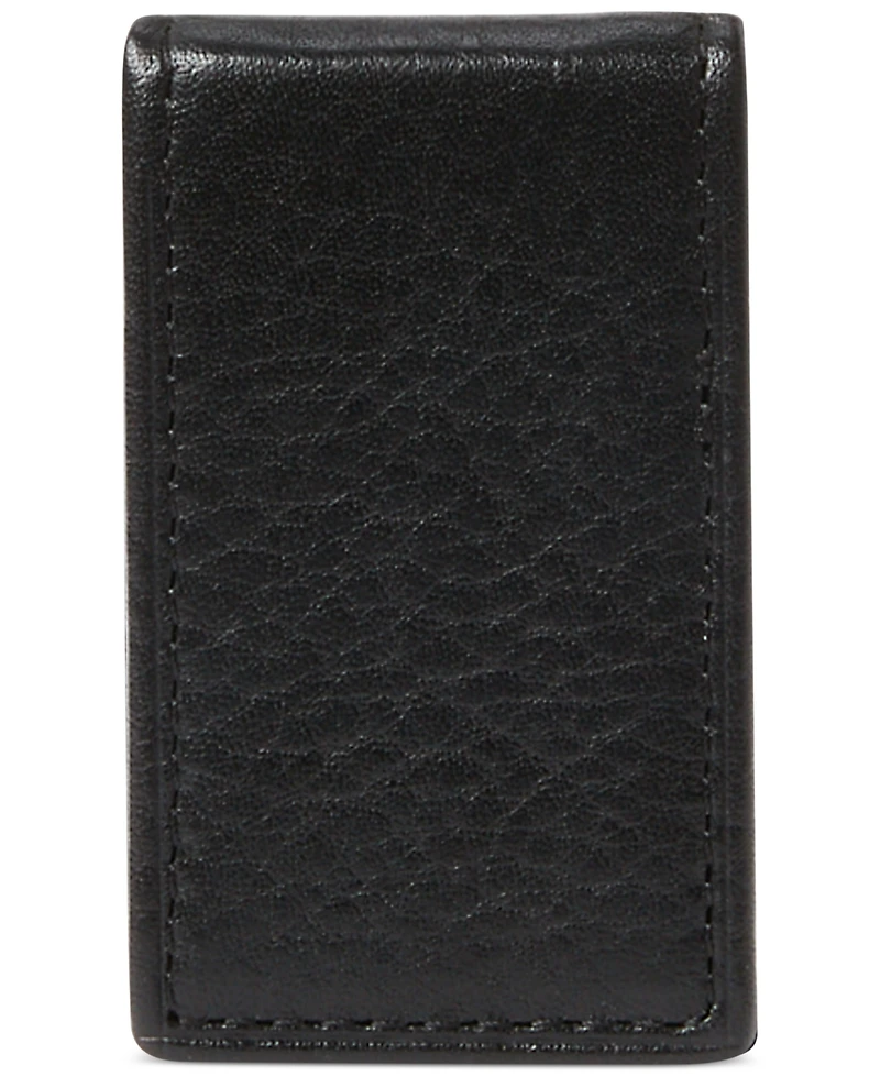 Polo Ralph Lauren Men's Pebbled Leather Money Clip