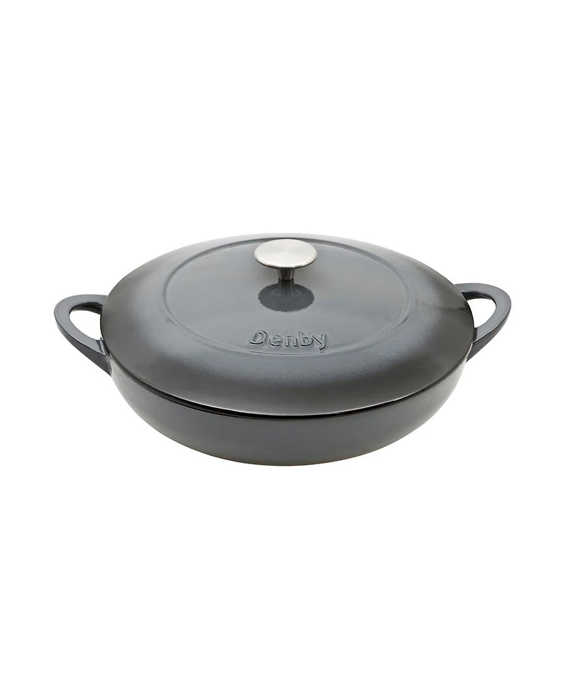 Denby Halo Shallow Covered Casserole, 4 Qt.