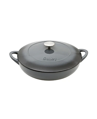 Denby Halo Shallow Covered Casserole, 4 Qt.