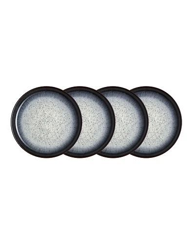 Denby Halo Coupe Medium Plates, Set of 4