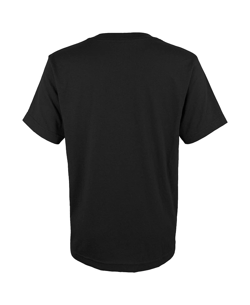 Big Boys and Girls Fanatics Black Vegas Golden Knights 2023 Western Conference Champions T-shirt