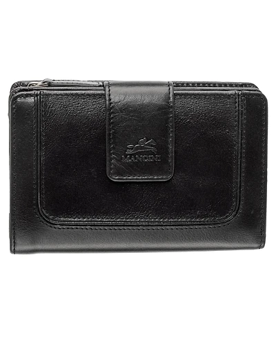 Mancini South Beach Rfid Secure Mini Clutch Wallet