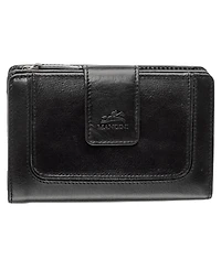 Mancini South Beach Rfid Secure Mini Clutch Wallet
