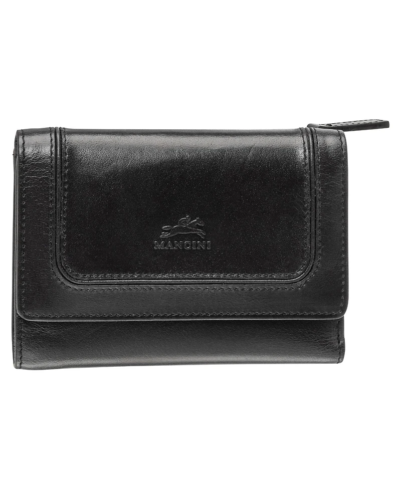 Mancini South Beach Rfid Secure Mini Clutch Wallet