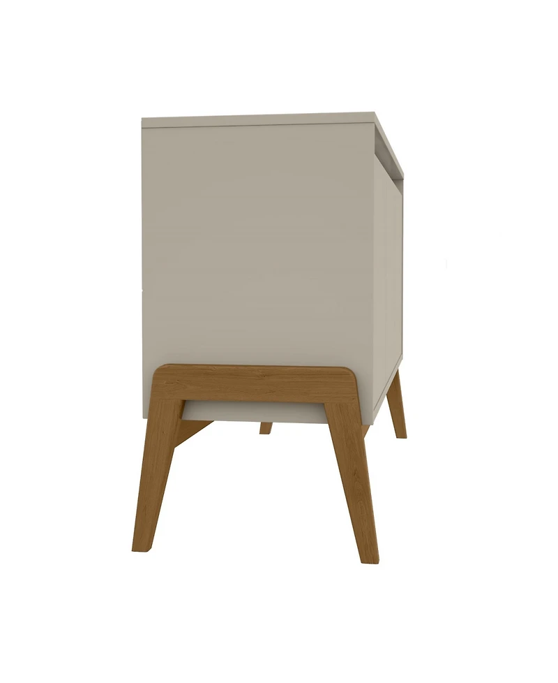 Manhattan Comfort Gales 48.5" Medium Density Fiberboard 4-Drawer Sideboard