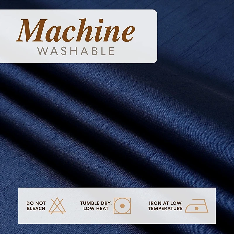 Kate Aurora Home Living 2 Piece Lightweight Basic Sheer Grommet Top Curtain Panels