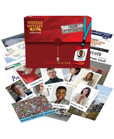 University Games Murder Mystery Party Case Files Killer Startup