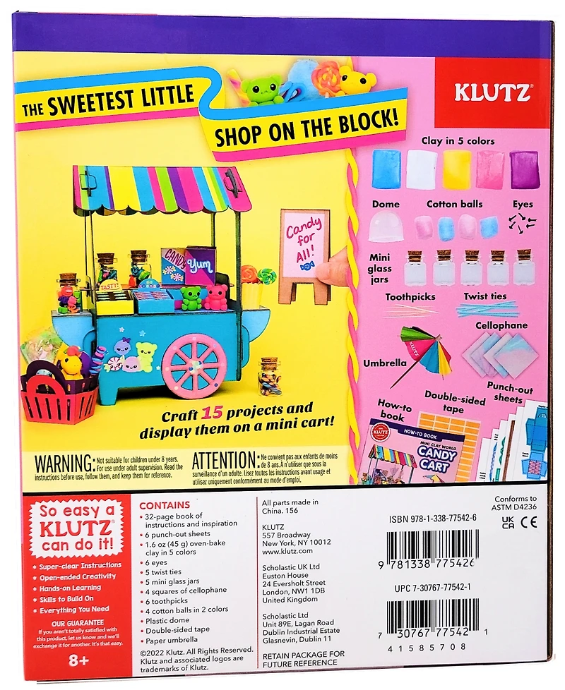 Klutz Mini Clay World Candy Cart