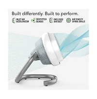 Vornado Air Vornado 10 inch Energy Smart Mid-Size Air Circulator White Pedestal Fan