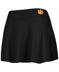 Women's ZooZatz Black Clemson Tigers Flowy Skort