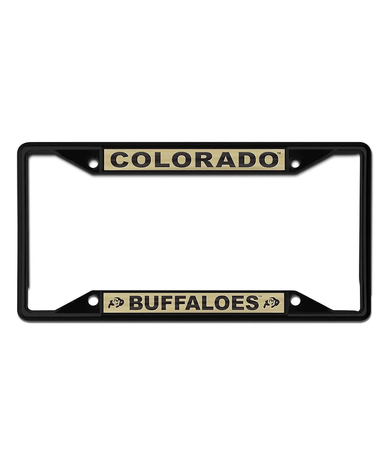 Wincraft Colorado Buffaloes Chrome Color License Plate Frame