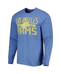 Men's '47 Brand Royal Los Angeles Rams Wide Out Franklin Long Sleeve T-shirt