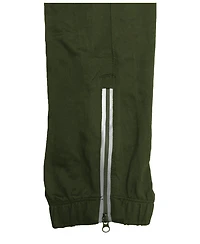 Blue Ice Men's Moisture Wicking Performance Joggers with Reflective Trim Ankle Zippers