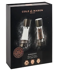 Cole & Mason 2 Piece Salt and Pepper Mill Derwent Wood Gift Set
