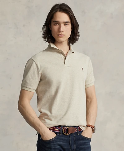Polo Ralph Lauren Men's Cotton Custom Slim Fit Mesh Shirt