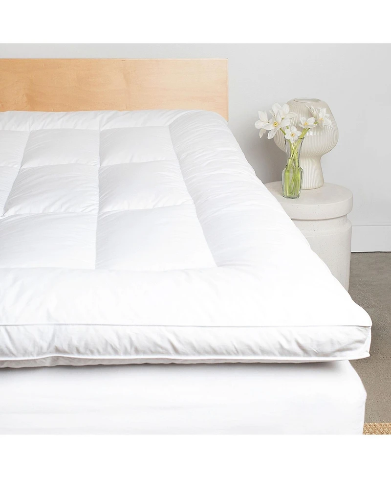 Feather & Down Plush Luxury Mattress Topper - Twin