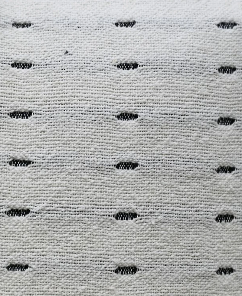 Closeout! Vibhsa Linden Street Layered Handwoven Super Soft Decorative Pillow, 20" x 20"