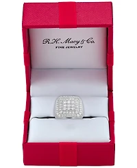 Men's Diamond Cluster Ring (5 ct. t.w.) 10k Yellow, White or Rose Gold