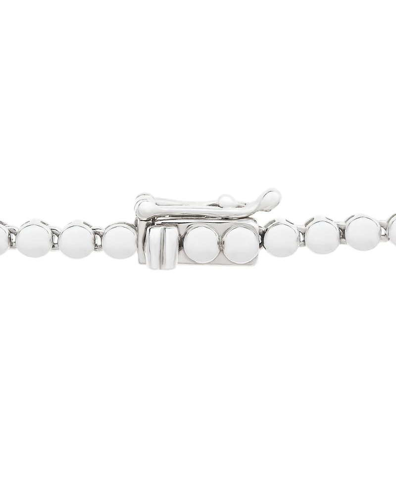 Diamond Graduated 17" Tennis Necklace (1 ct. tw) in 14k White Gold or 14k Yellow Gold, Created for Macy's