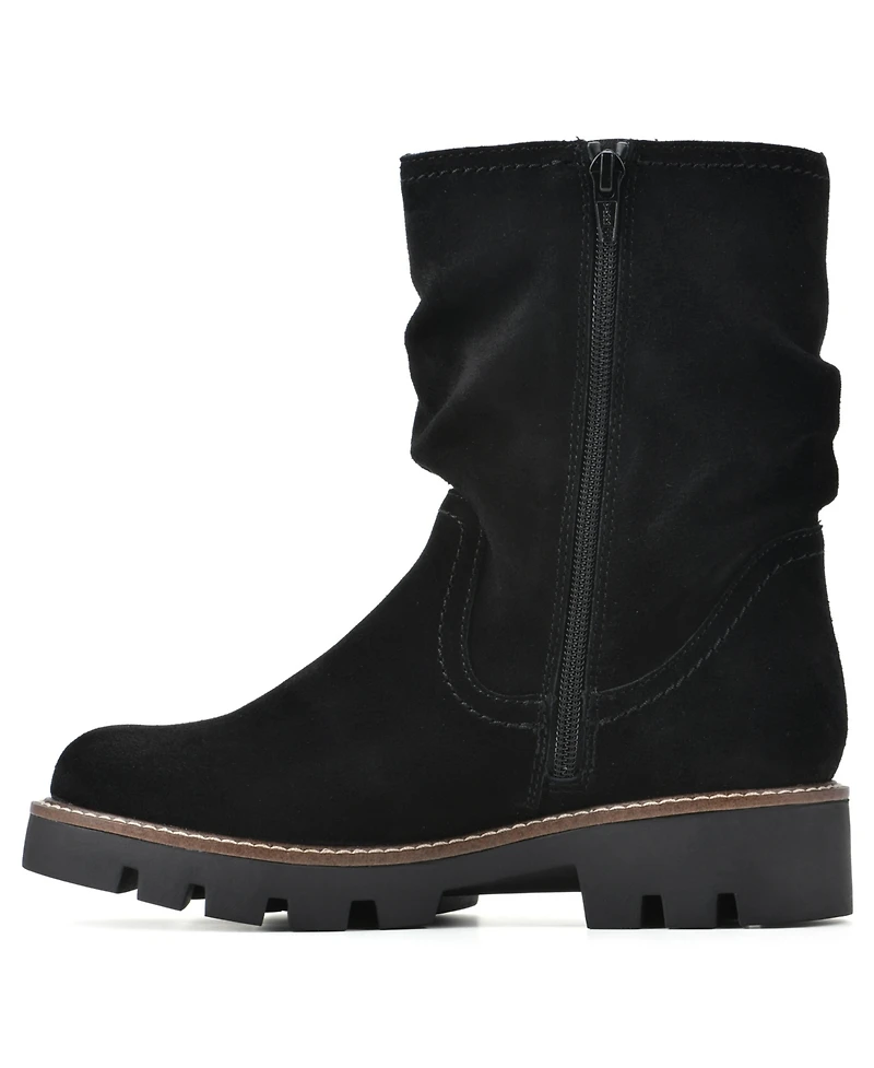 White Mountain Women's Glean Lug Sole Mid Shaft Boots