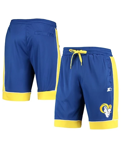 Men's Starter Royal, Gold Los Angeles Rams Fan Favorite Fashion Shorts