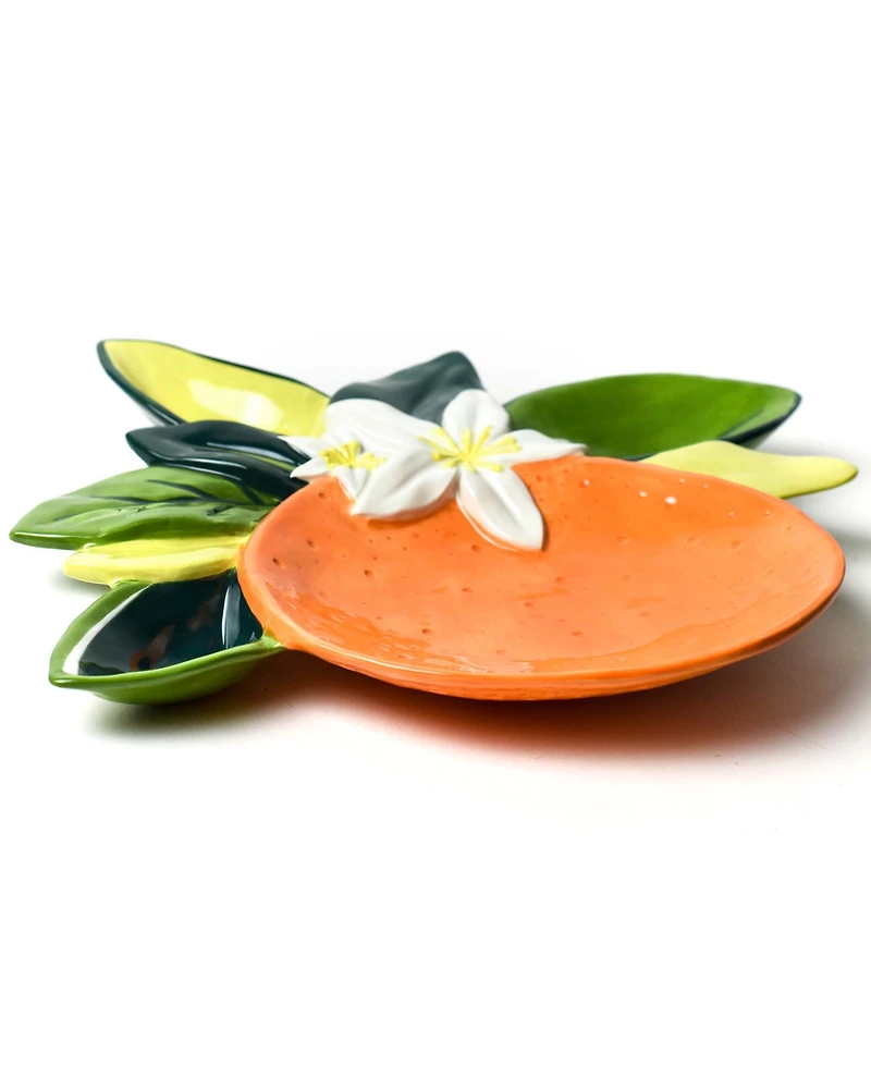 Coton Colors Orange Platter 13''