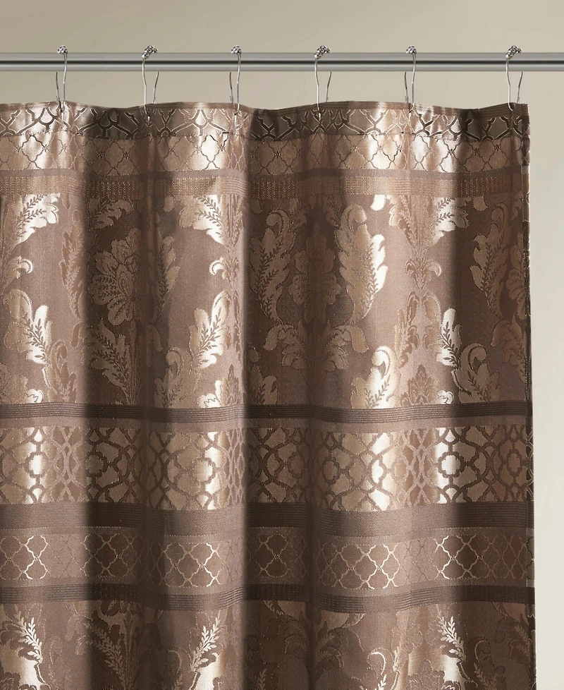Madison Park Bellagio Jacquard Shower Curtain, 72" x 72"