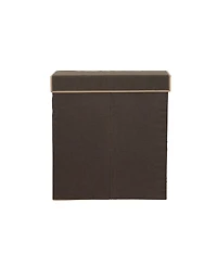 Sorter with Lid, Coffee Linen