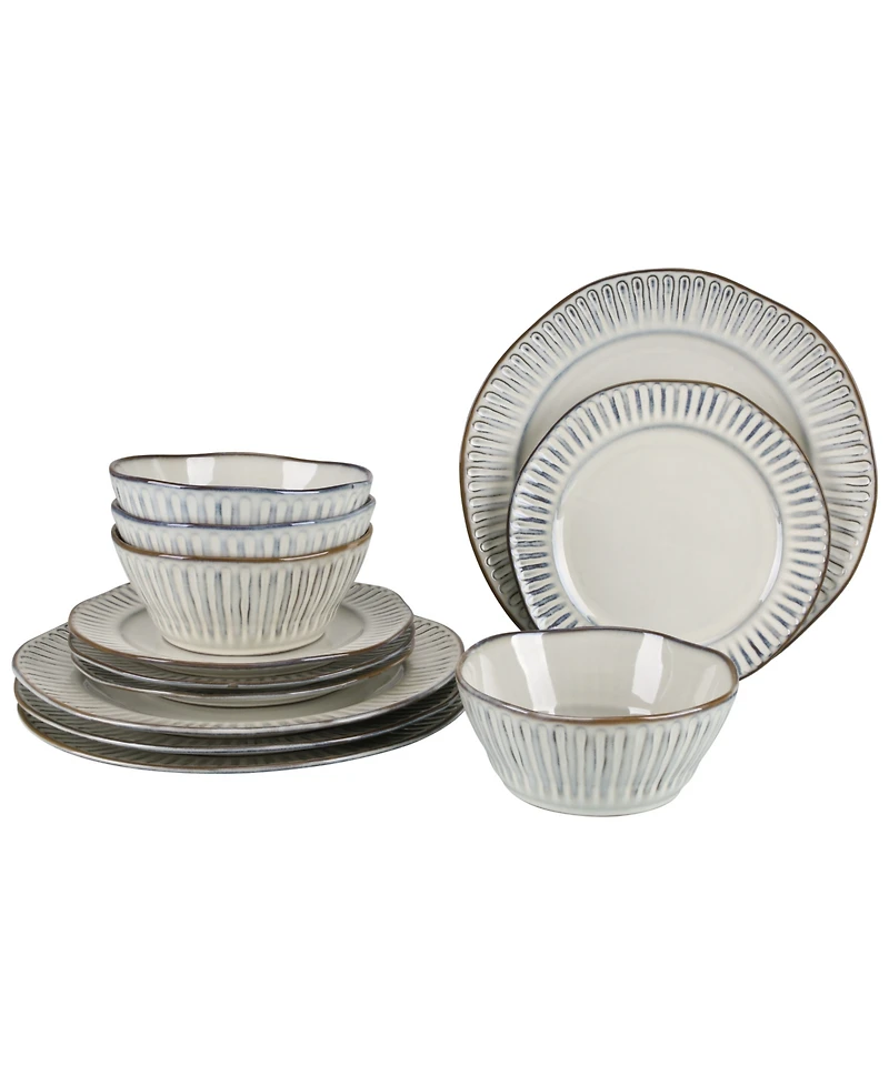 Bia Cordon Bleu Colonnade 12 Piece Dinnerware Set, Service for 4