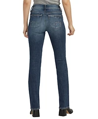 Silver Jeans Co. Women's Suki Mid Rise Slim Bootcut