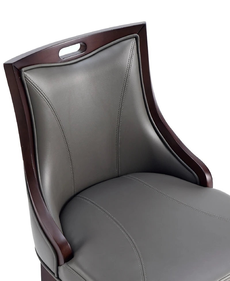 Manhattan Comfort Emperor Leatherette Upholstered Barstool