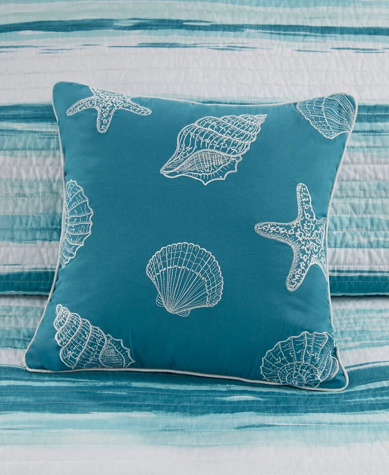 Madison Park Marina Printed 6 Piece Quilt Set
