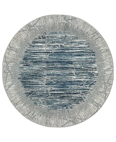 Closeout! Km Home Davide 1229 5'3" x Round Area Rug