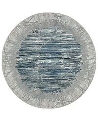 Closeout! Km Home Davide 1229 5'3" x Round Area Rug