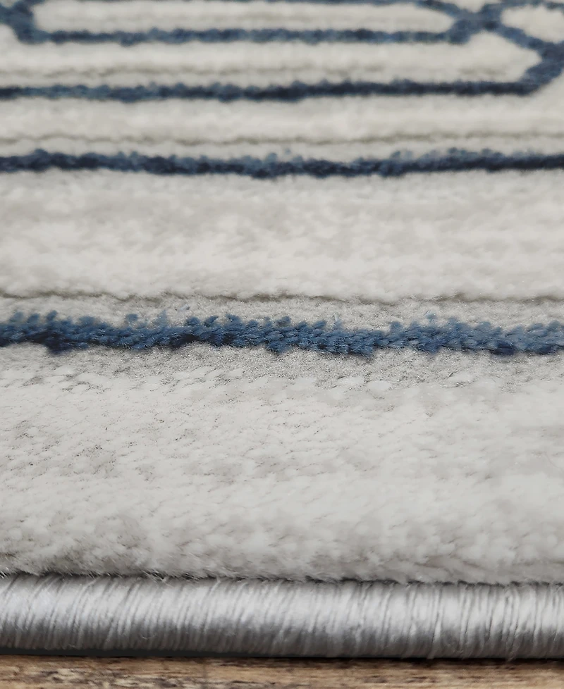 Closeout! Km Home Davide 1231 2'2" x 7'7" Runner Area Rug