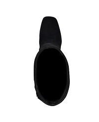 Nine West Women's Temas Square Toe Block Heel Dress Boots