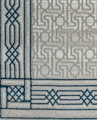Closeout! Km Home Davide 1231 2'2" x 7'7" Runner Area Rug