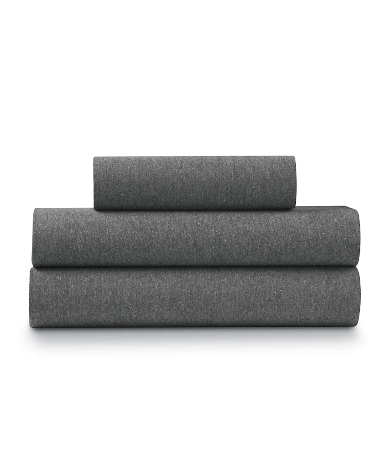 Ella Jayne Soft Heather Jersey Knit 3-Pc. Sheet Set, Twin Xl