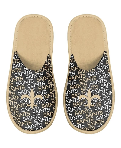Youth Boys and Girls Foco New Orleans Saints Team Scuff Slippers
