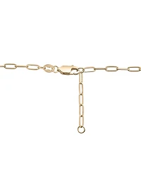 Lab-Grown Emerald Clover Pendant Necklace (1/5 ct. t.w.) in 14k Gold-Plated Sterling Silver, 16" + 2" extender