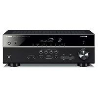 Yamaha Rx-V385BL 5.1 Channel Av Receiver with Ypao Automatic Room Calibration