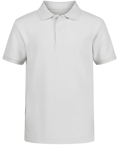 Nautica Little Boys Uniform Stretch Double Pique Polo