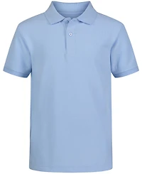 Nautica Little Boys Uniform Stretch Double Pique Polo